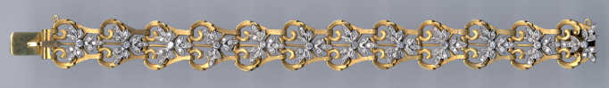 [Grossbild Diamant Gold Armband #8]