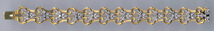 [Grossbild Diamant Gold Armband #8]