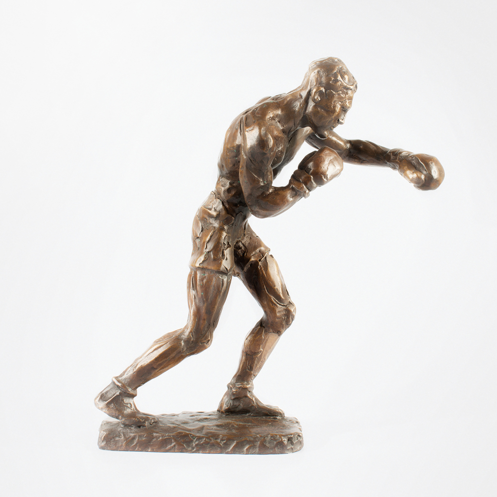 “Der Boxer Hartkopp“, Renée Sintenis, Bronze, um 1929